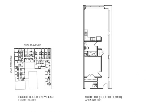 Floor plan for 1 bed, 1 bath, 794 sqft